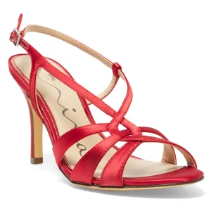 Valley Heel in Red Rouge Crystal