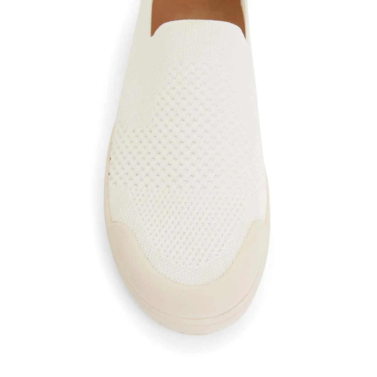 Veneto Sneaker in White Fabric
