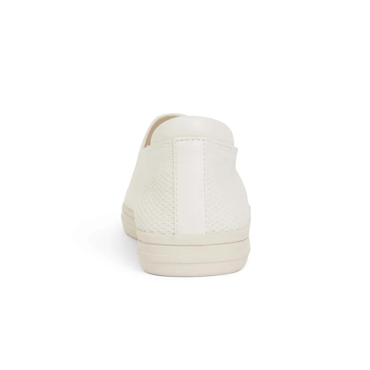 Veneto Sneaker in White Fabric