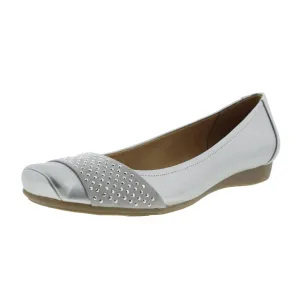 Vine Womens Metallic Embellished Flats