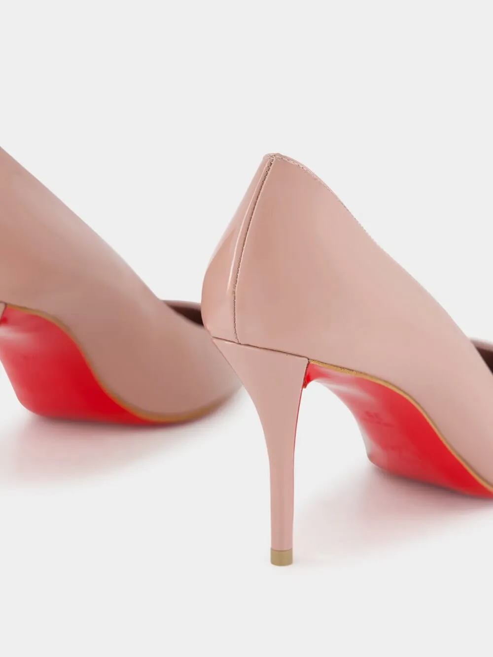 Vintage Rose Miss Z Patent Leather Pumps