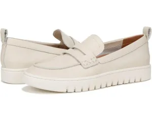 Vionic Uptown I6609L2100 Loafers Women's US 9 Cream Leather Casual Shoes FZP627