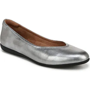 vivienne Womens Padded Insole Manmade Ballet Flats