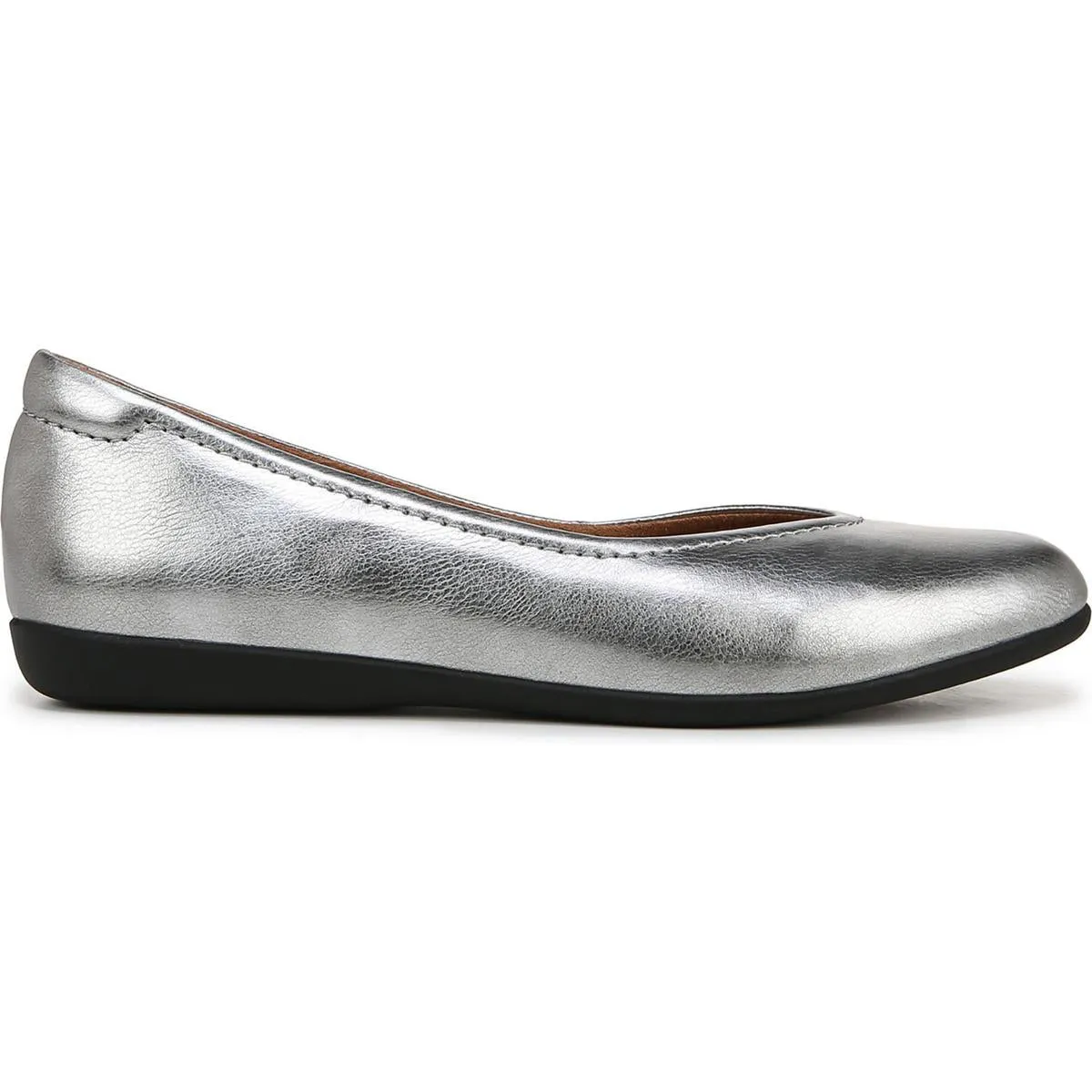 vivienne Womens Padded Insole Manmade Ballet Flats