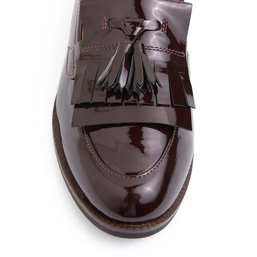 Wade Loafer in Burgundy Patent
