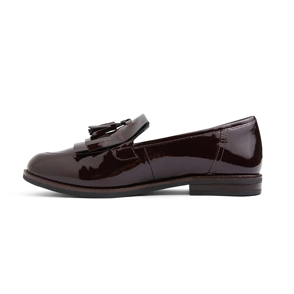 Wade Loafer in Burgundy Patent