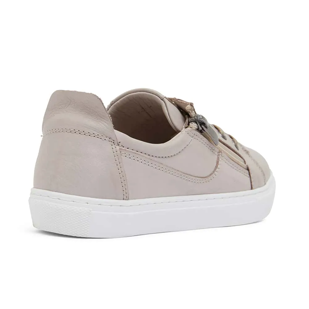 Wales Sneaker in Taupe Leather