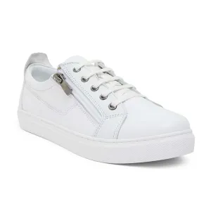 Wales Sneaker in White Leather