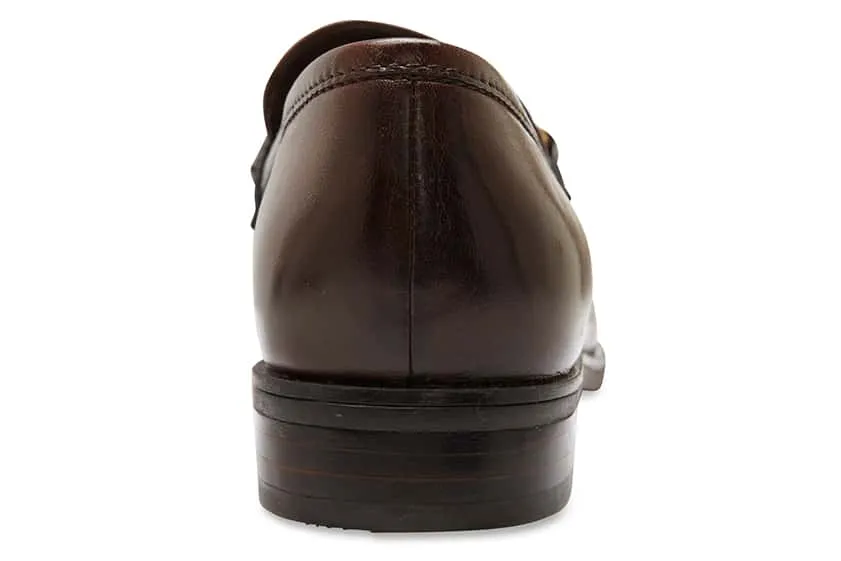Wallis Loafer in Brown Leather
