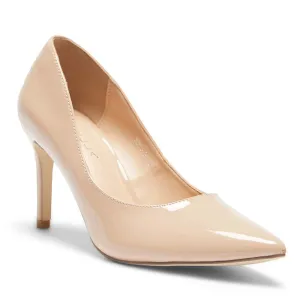 Wild Heel in Nude Patent