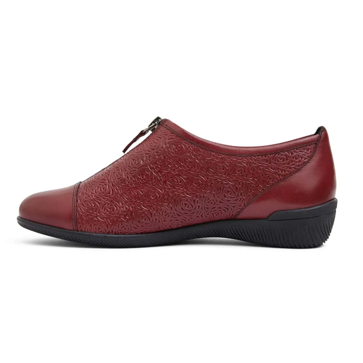 Wiley Brogue in Red Leather
