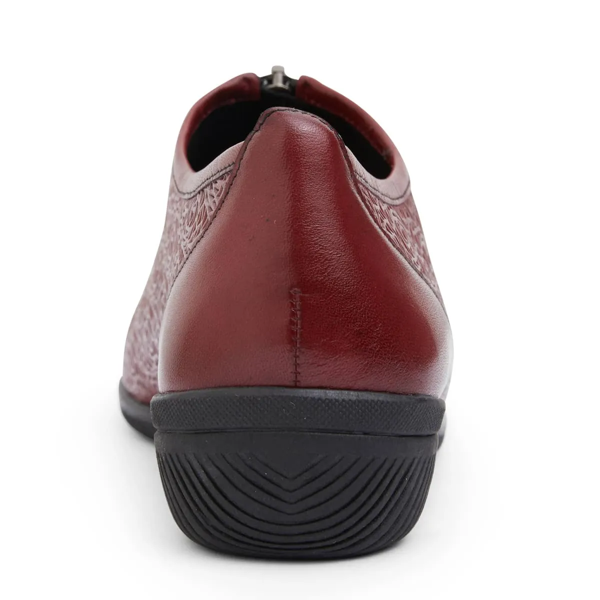 Wiley Brogue in Red Leather