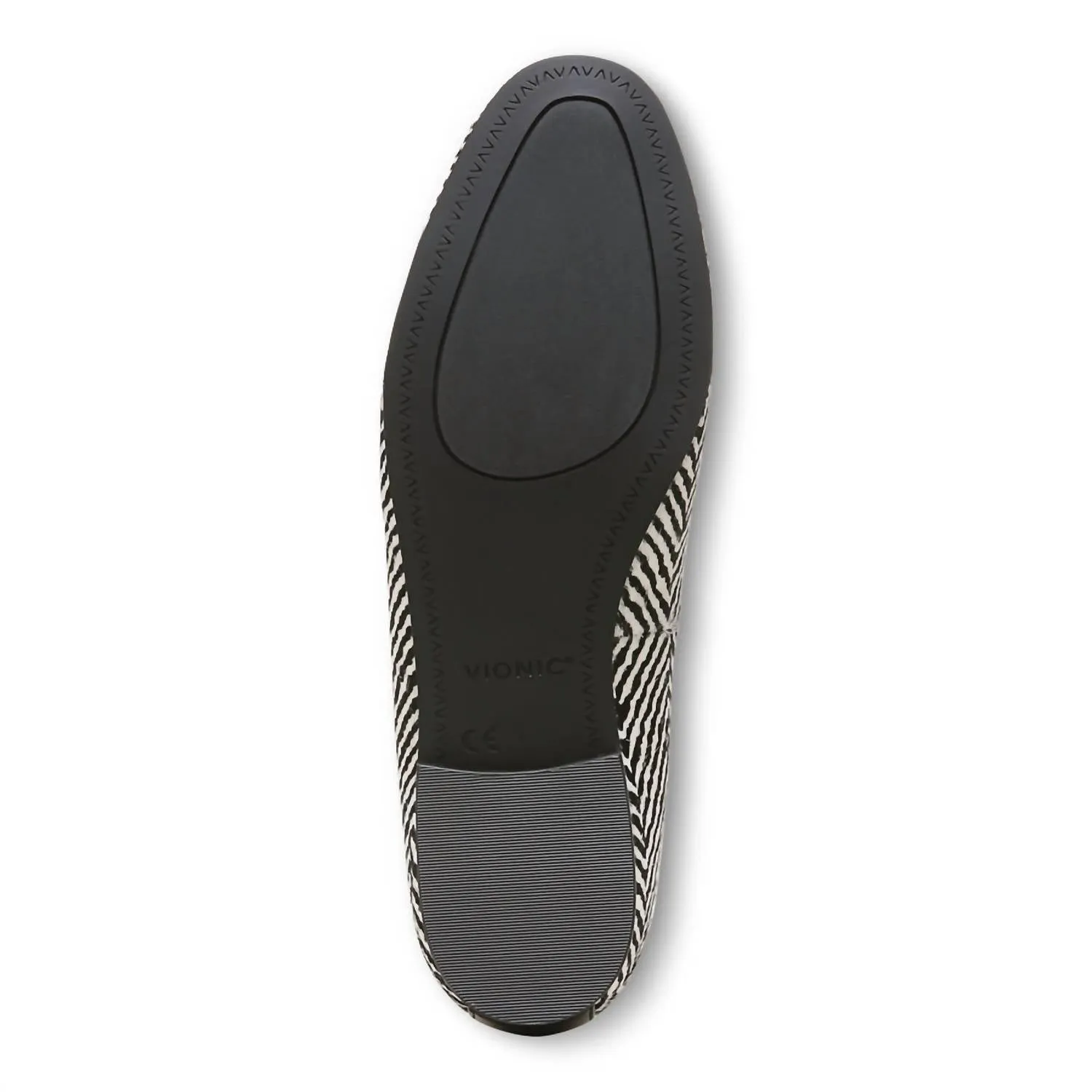 Willa Flat Shoes In Black/white