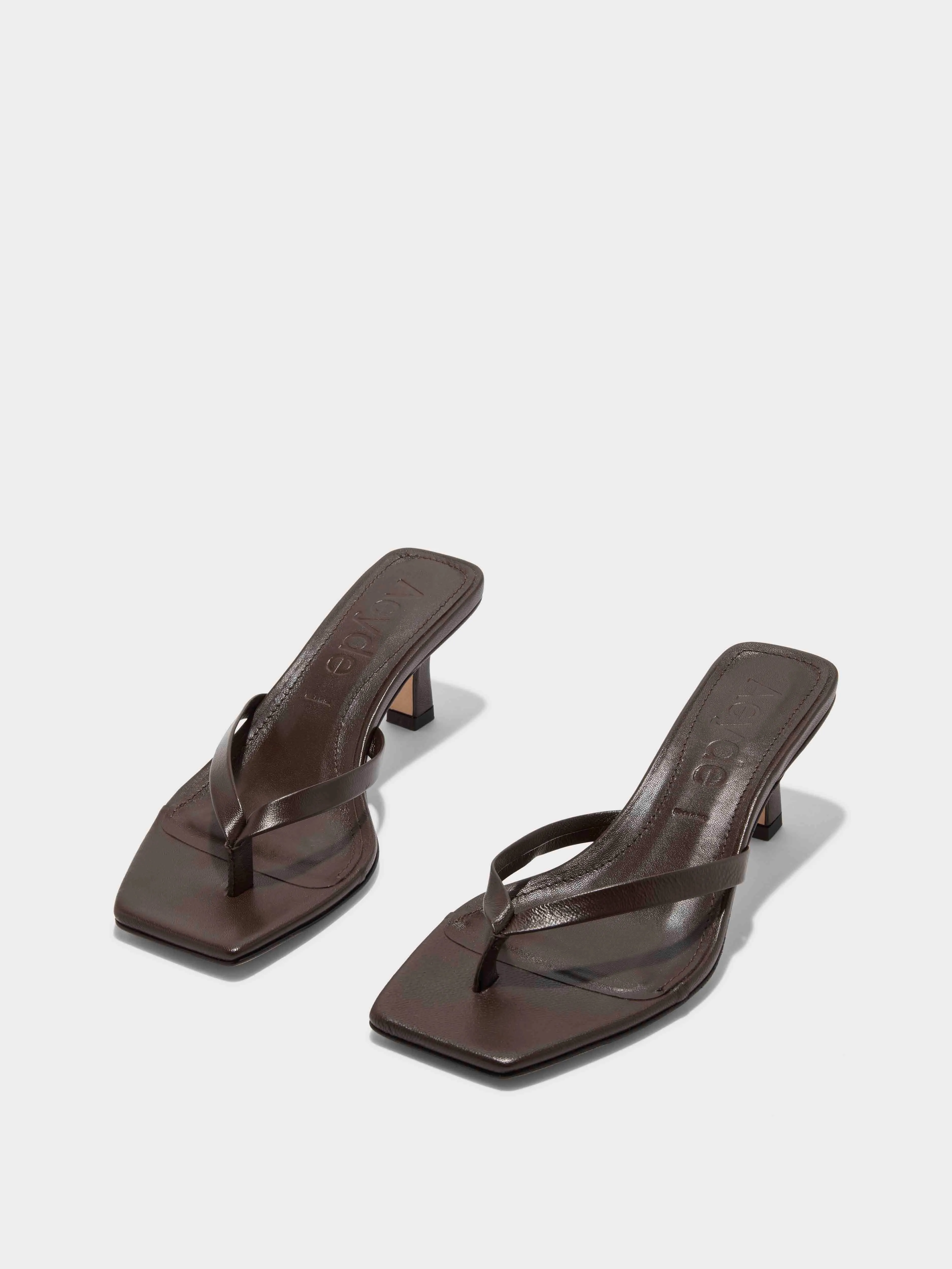 Wilma Leather Thong Sandals