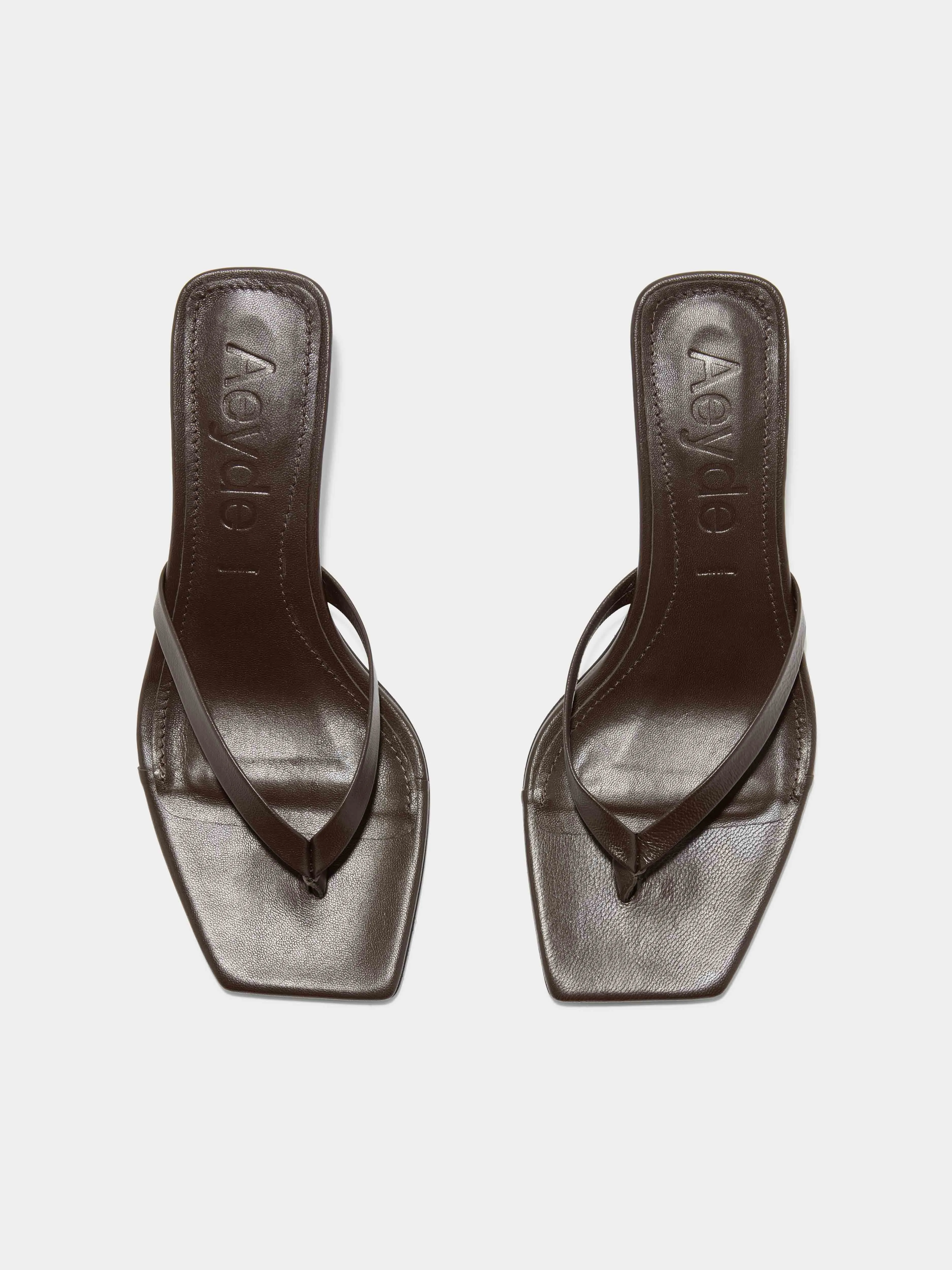 Wilma Leather Thong Sandals