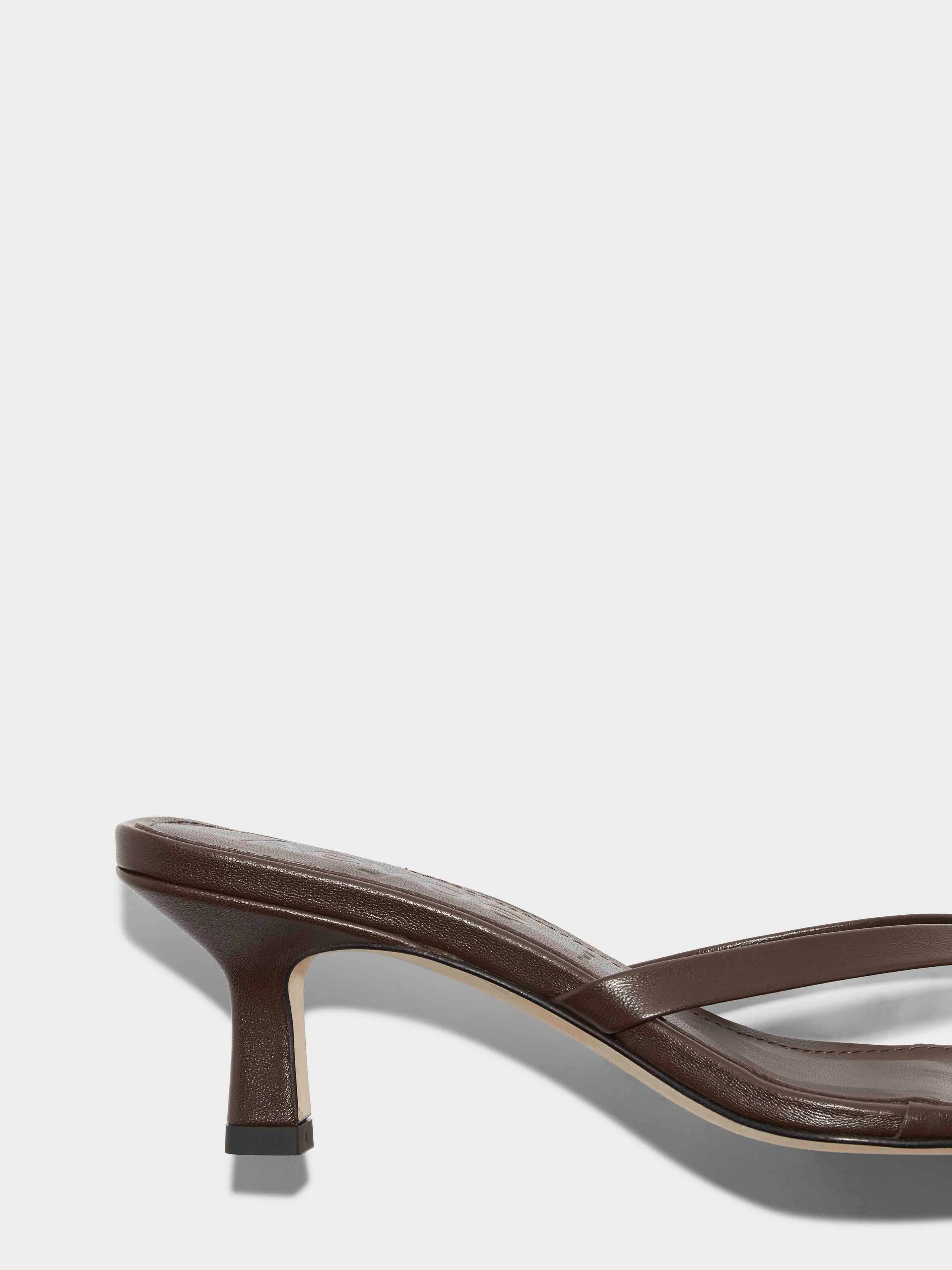 Wilma Leather Thong Sandals