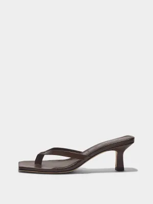 Wilma Leather Thong Sandals