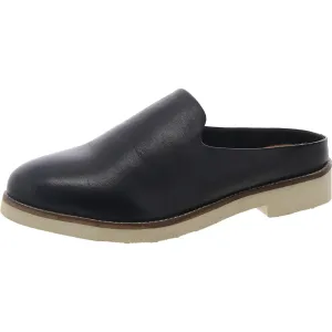 Wolcott II Womens Leather Slip On Mules