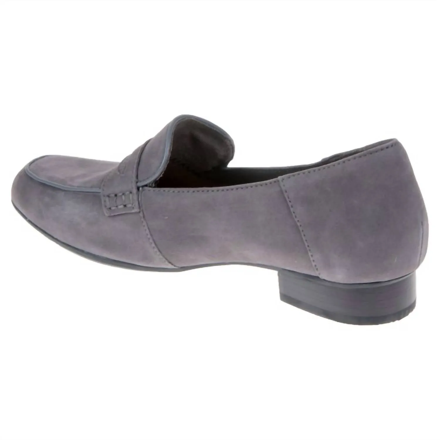 Women Keesha Cora Loafer Shoes In Grey Suede