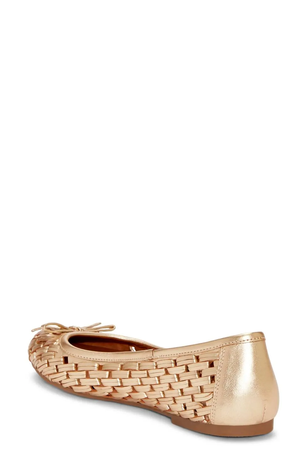 Women Mogeni Flats Shoes In Platino Metallic