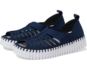 Women's 9376 Slip-On Shoes In Dark Indigo