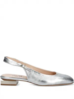 Women's Angie Low Sling Shoes In Silver