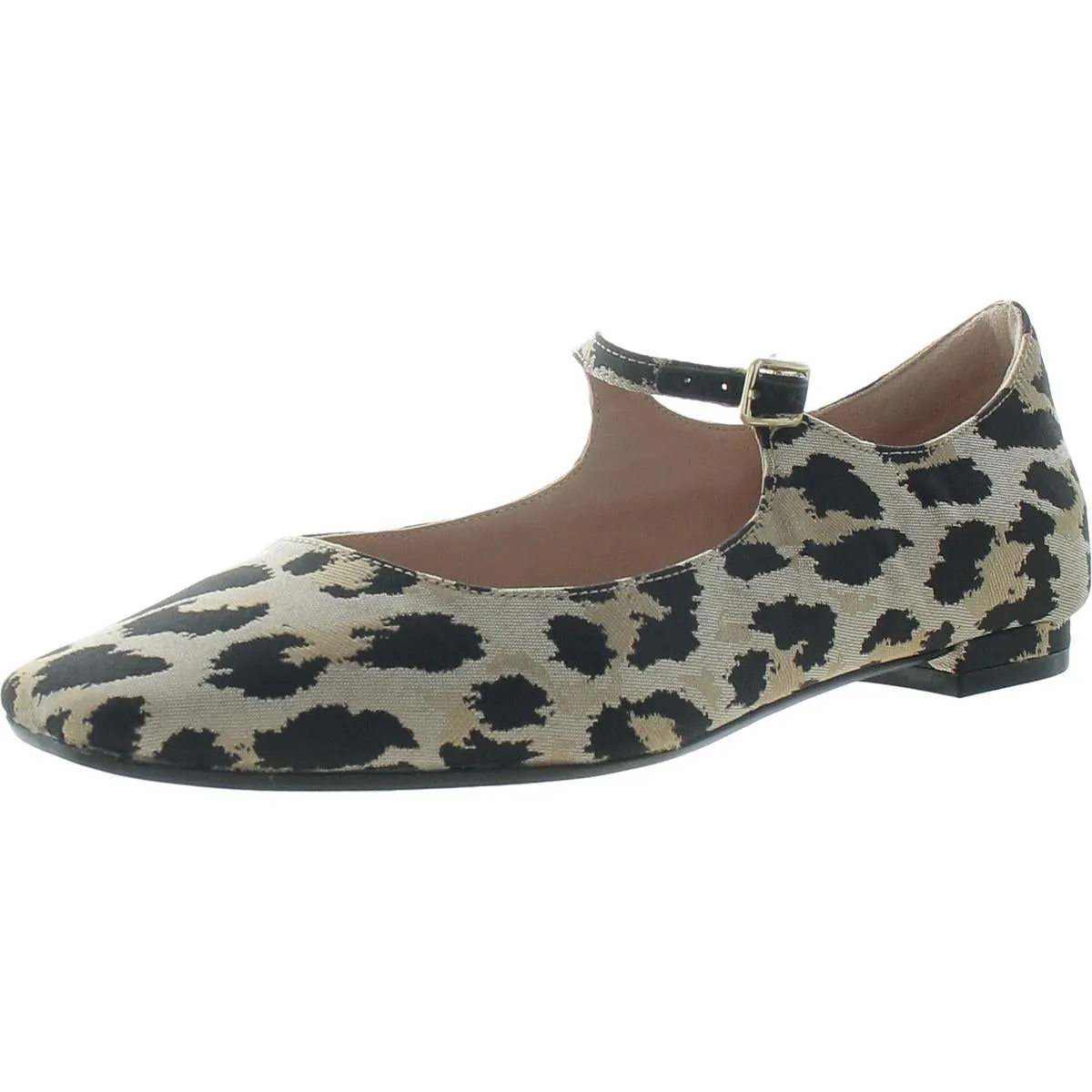 Womens Animal Print Mary Janes