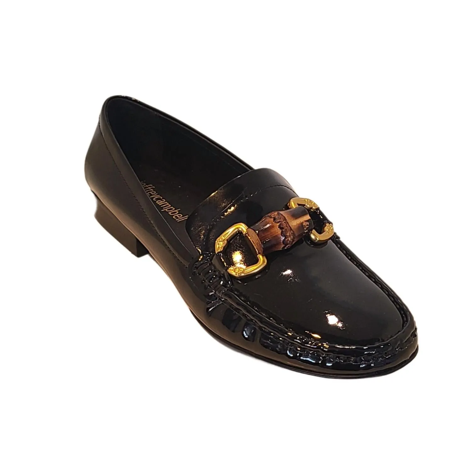 Women's Apprentice Loafer Patent In Black/gold