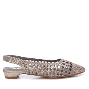 Women's Ballerina Flat Shoes In Plumb