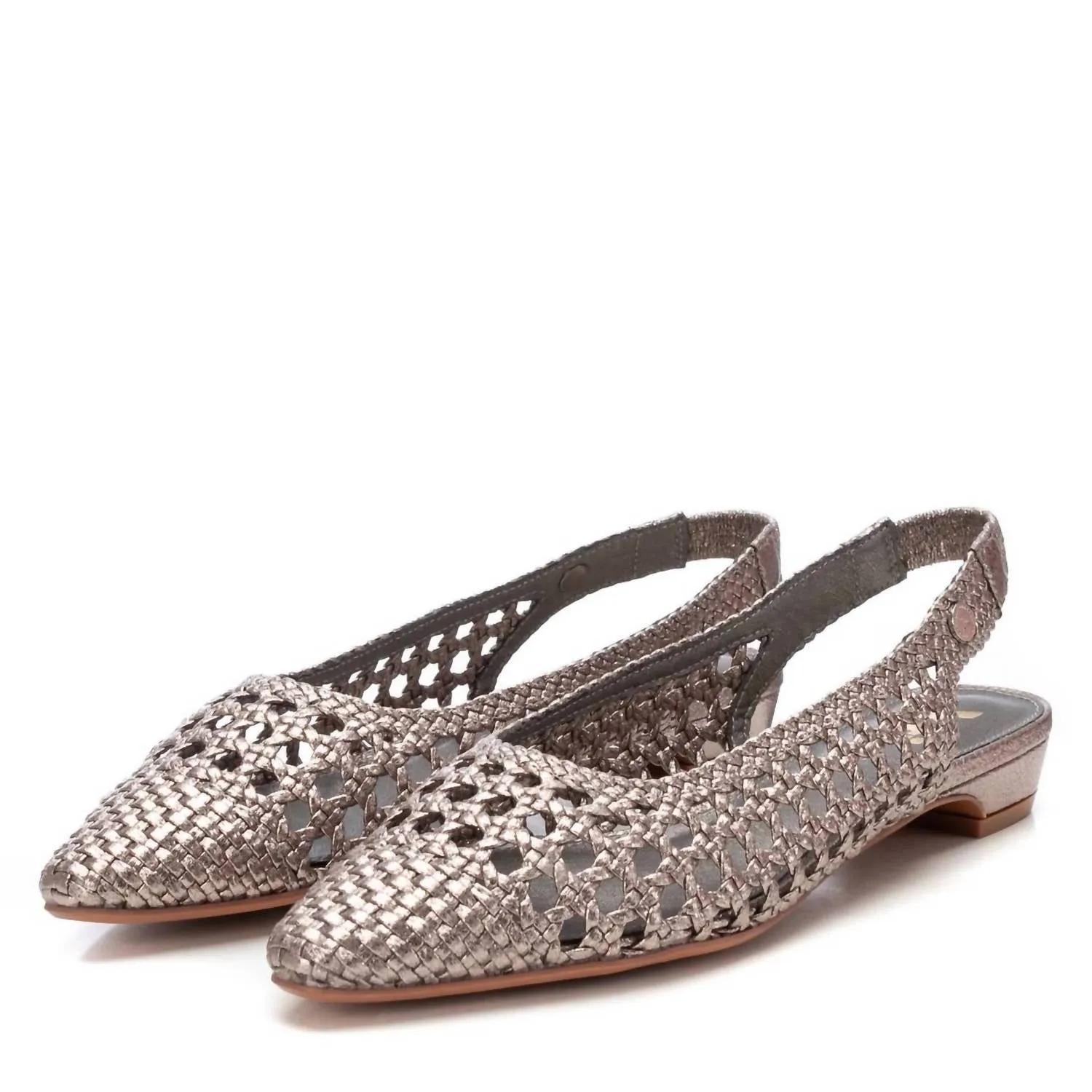 Women's Ballerina Flat Shoes In Plumb
