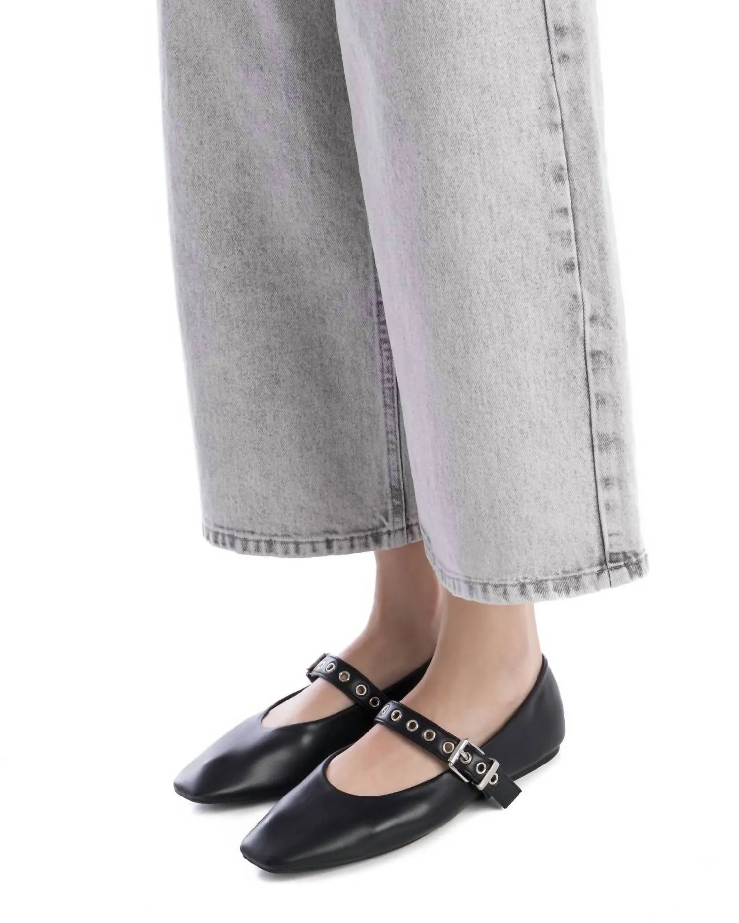 Women's Ballerinas Shoes In Black