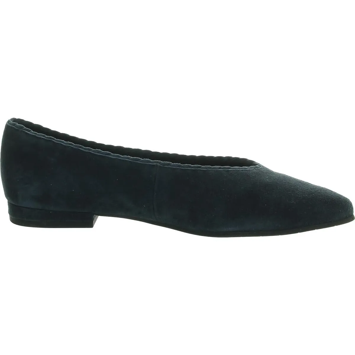Womens Braided Suede Flat Shoes