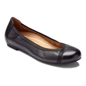 Women's Caroll Ballet Flat Shoes In Black