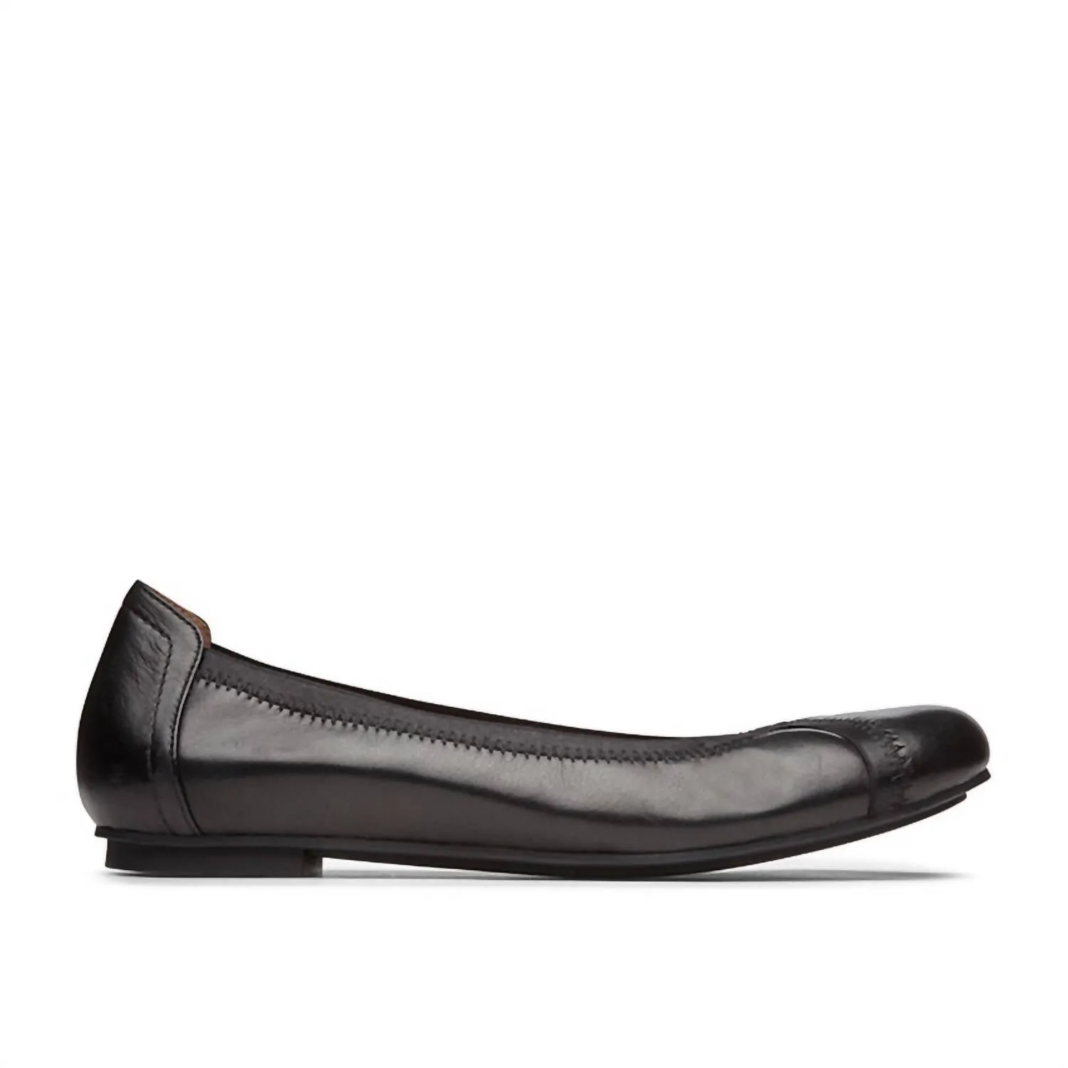 Women's Caroll Ballet Flat Shoes In Black