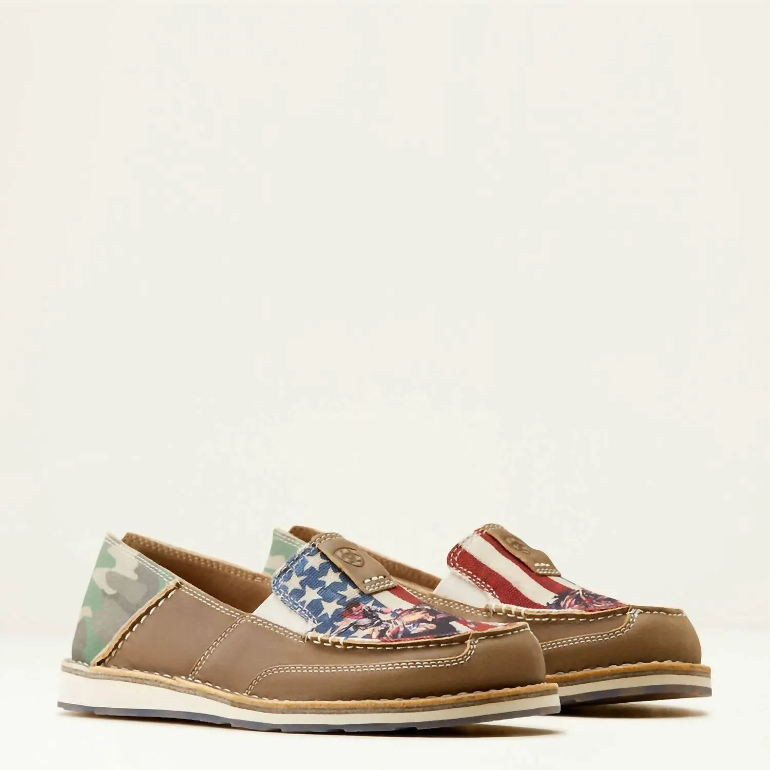 Women's Cruiser Rodeo Quincy Shoes In Brown/multi