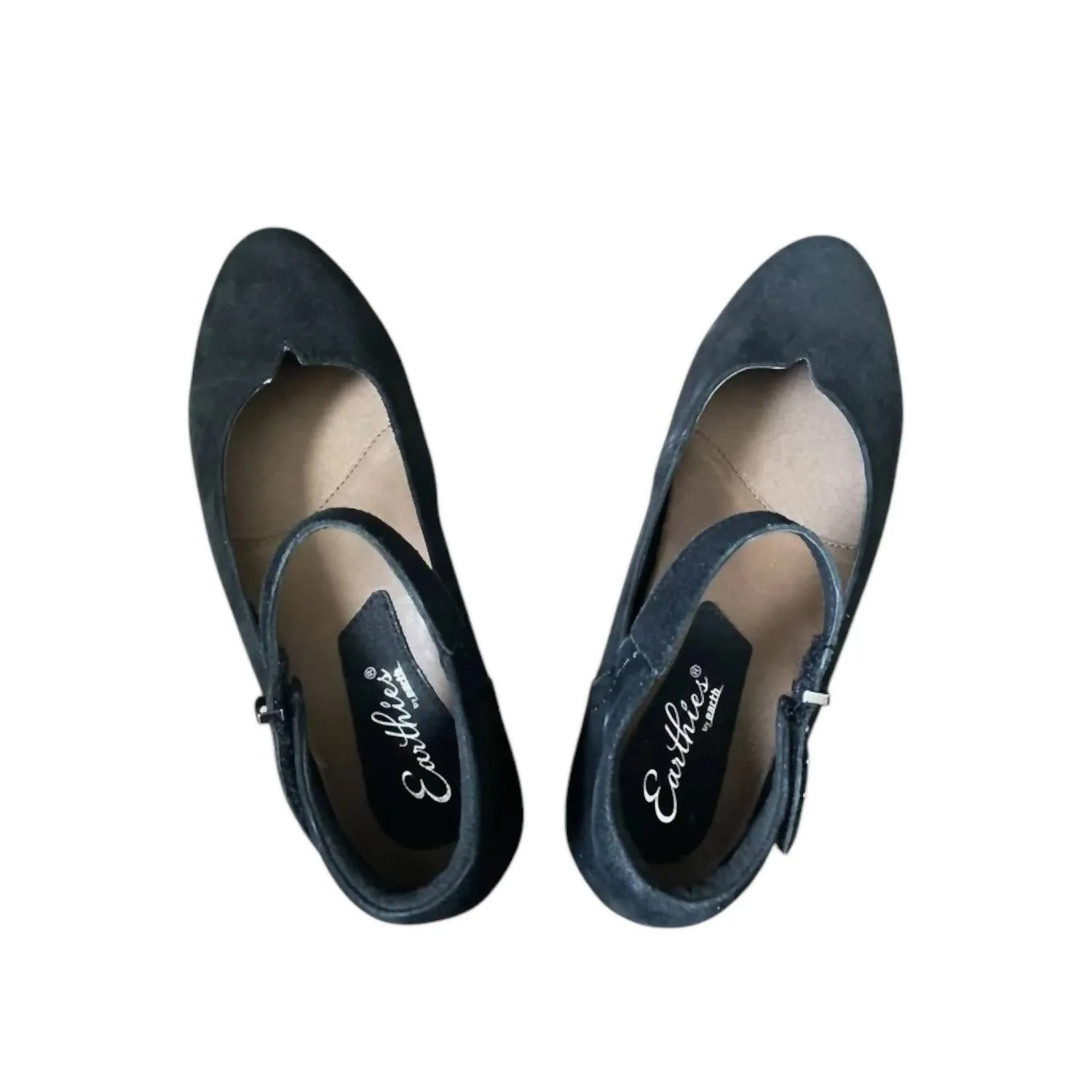 Women's Emery Ballet Flat In Black Suede
