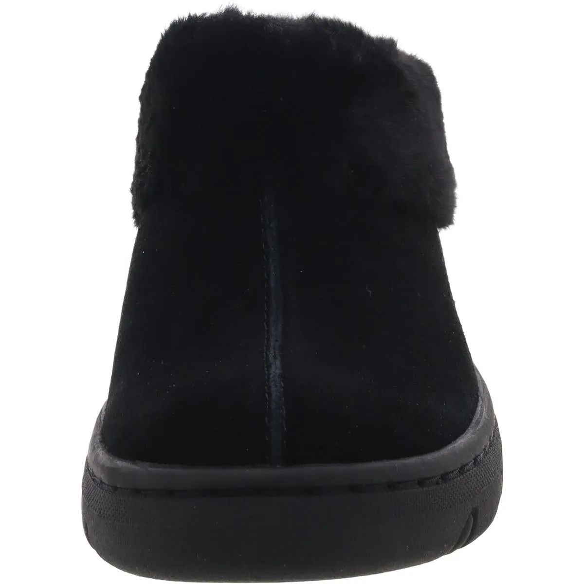 Womens Faux Fur Clogs
