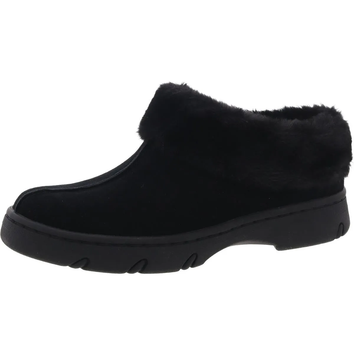 Womens Faux Fur Clogs
