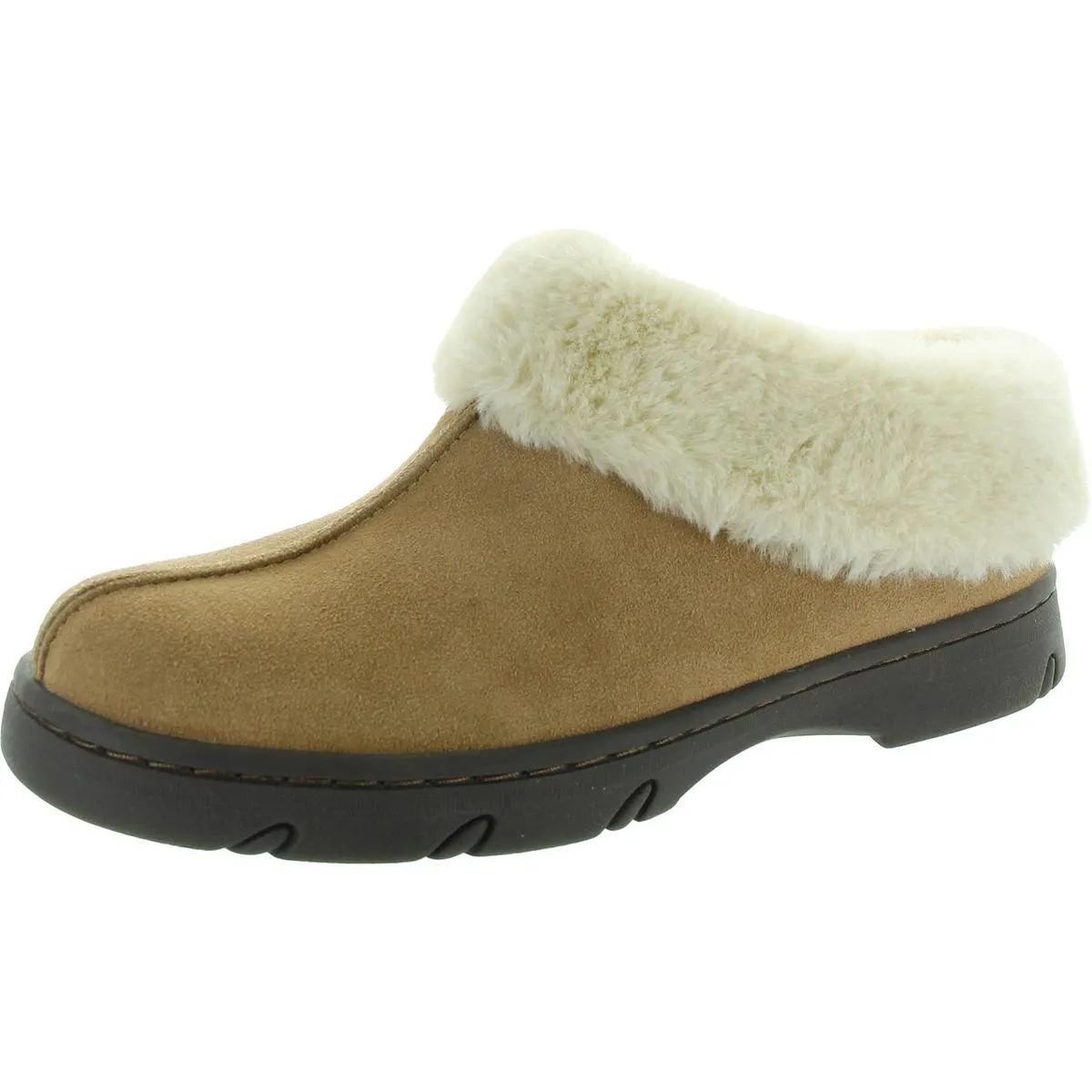 Womens Faux Fur Clogs