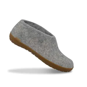 Women's Felt Shoe In Grey