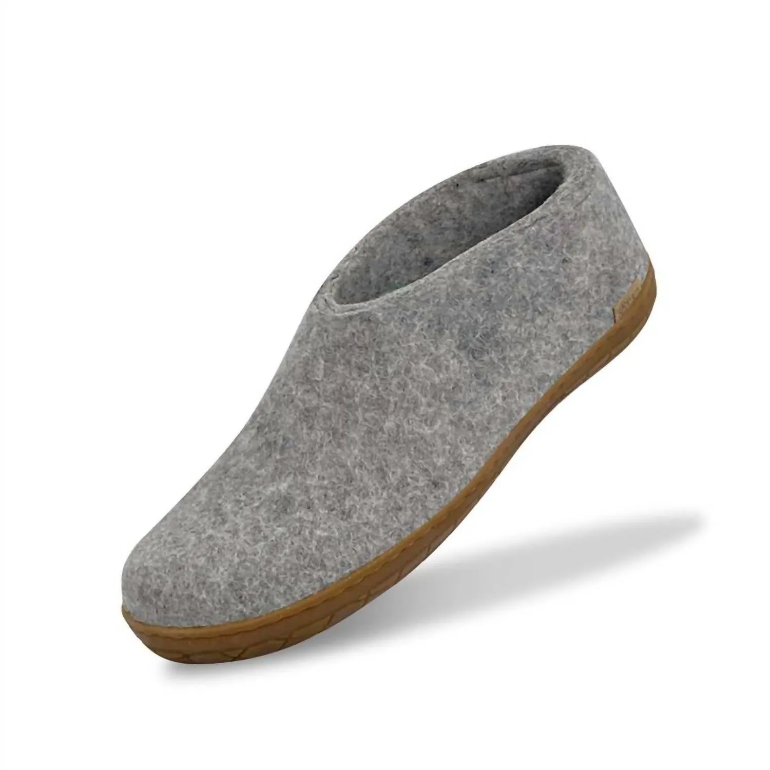 Women's Felt Shoe In Grey