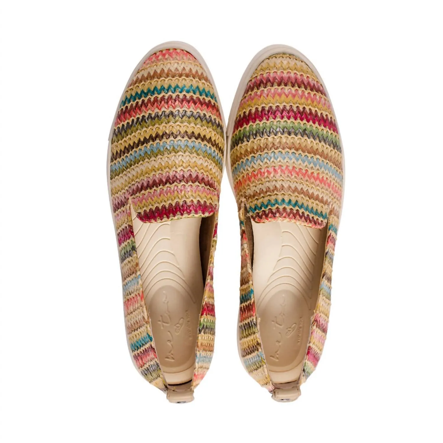Women's Fly Rafia Slip On In Multi