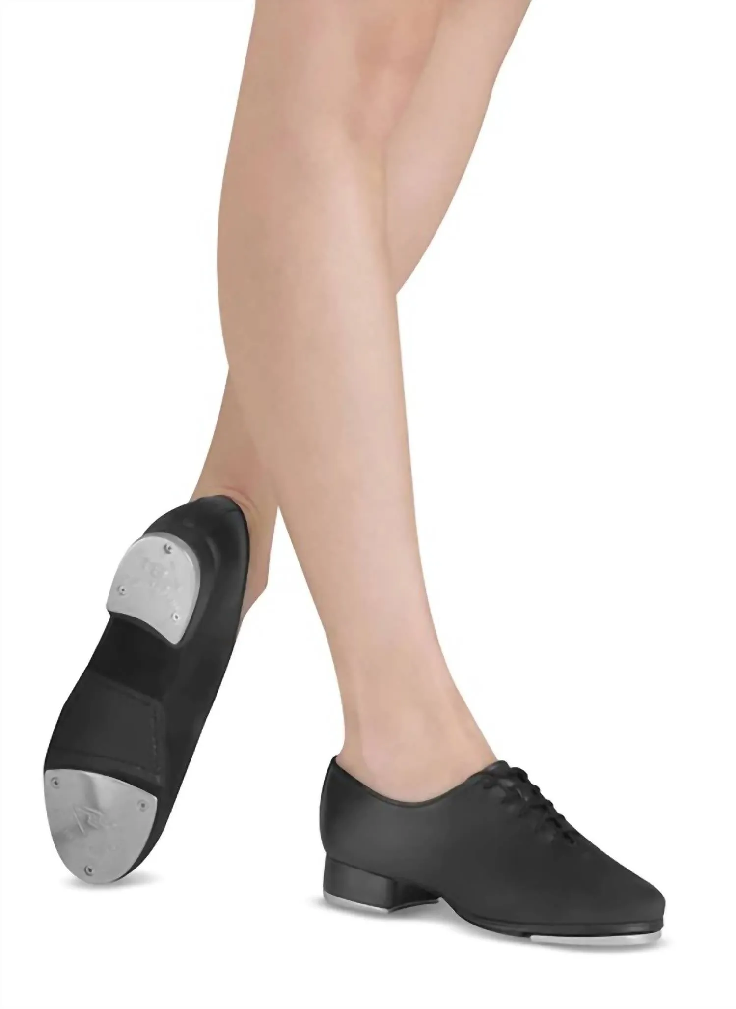 Womens Giordano Jazz Tap Shoes - Medium In Black
