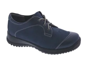 Women's Hope Oxford Shoes In Denim/ Nubuck