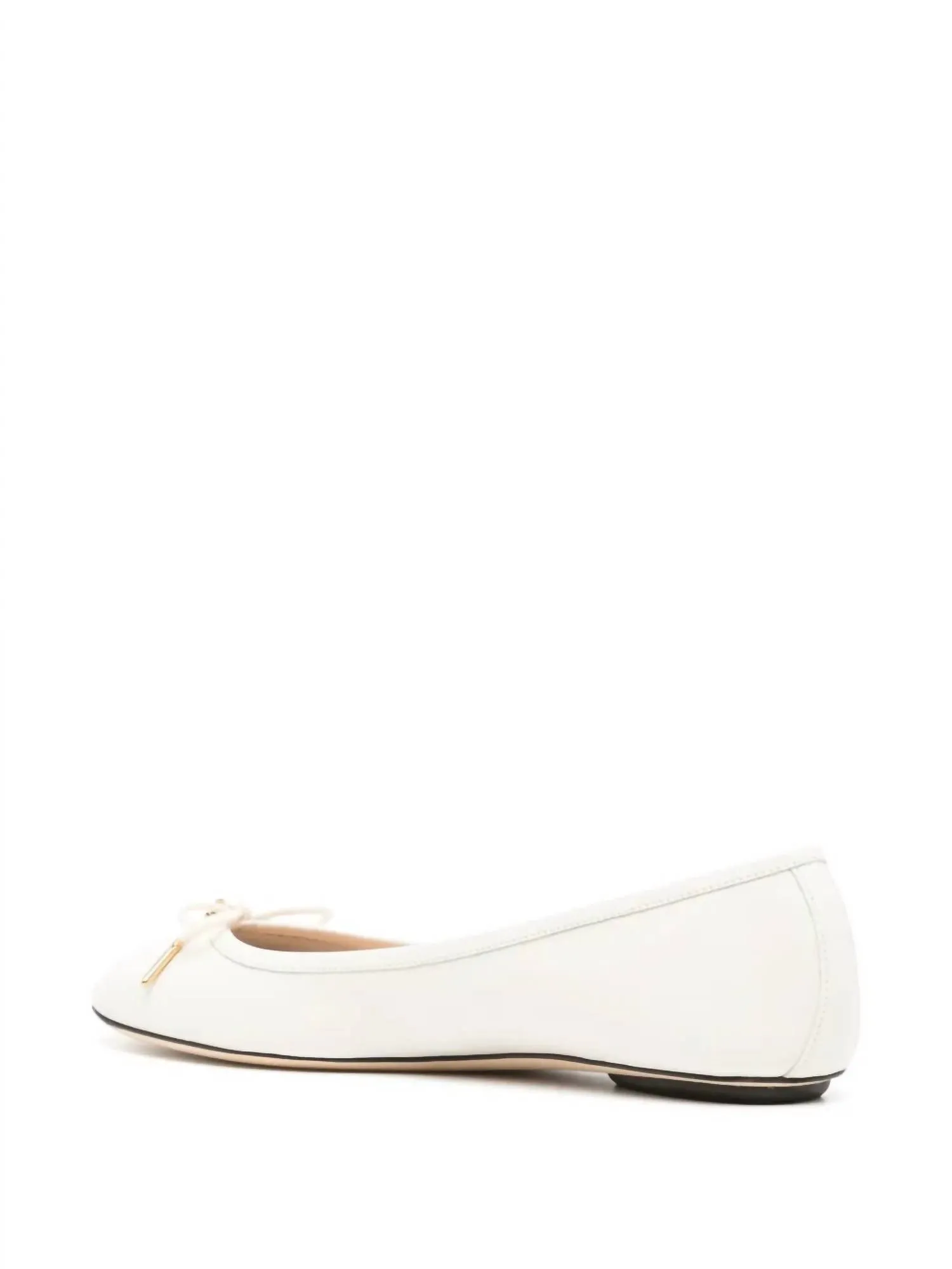 Women's Iris Ballerina Flat In Eggshell