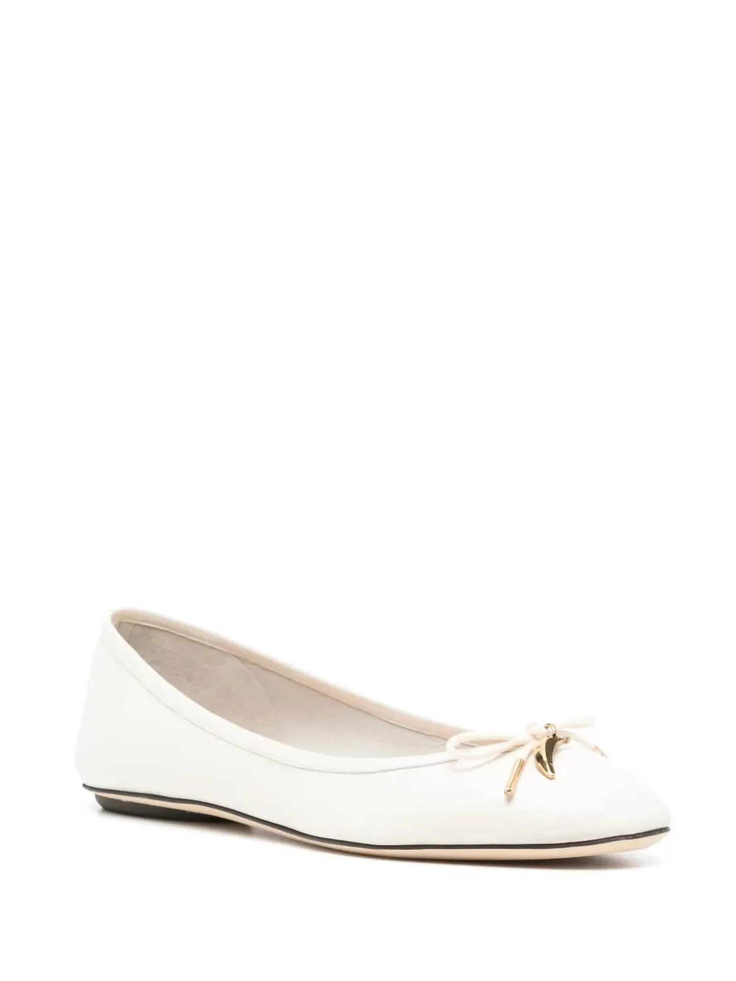 Women's Iris Ballerina Flat In Eggshell