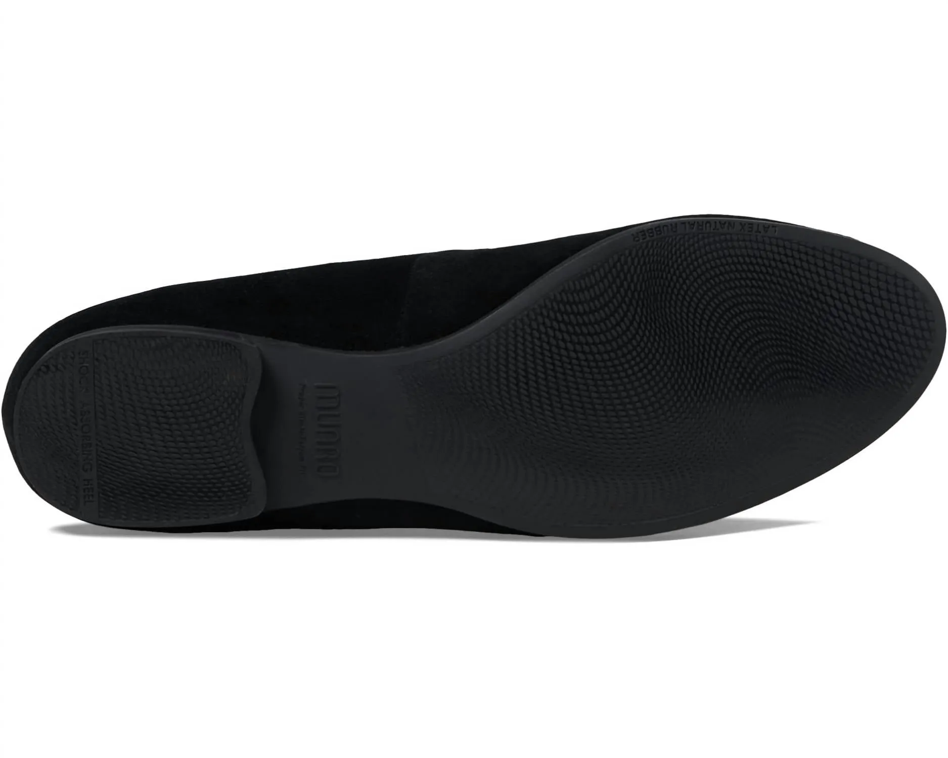Women's Joslyn Ballet Flat Shoes In Black Suede