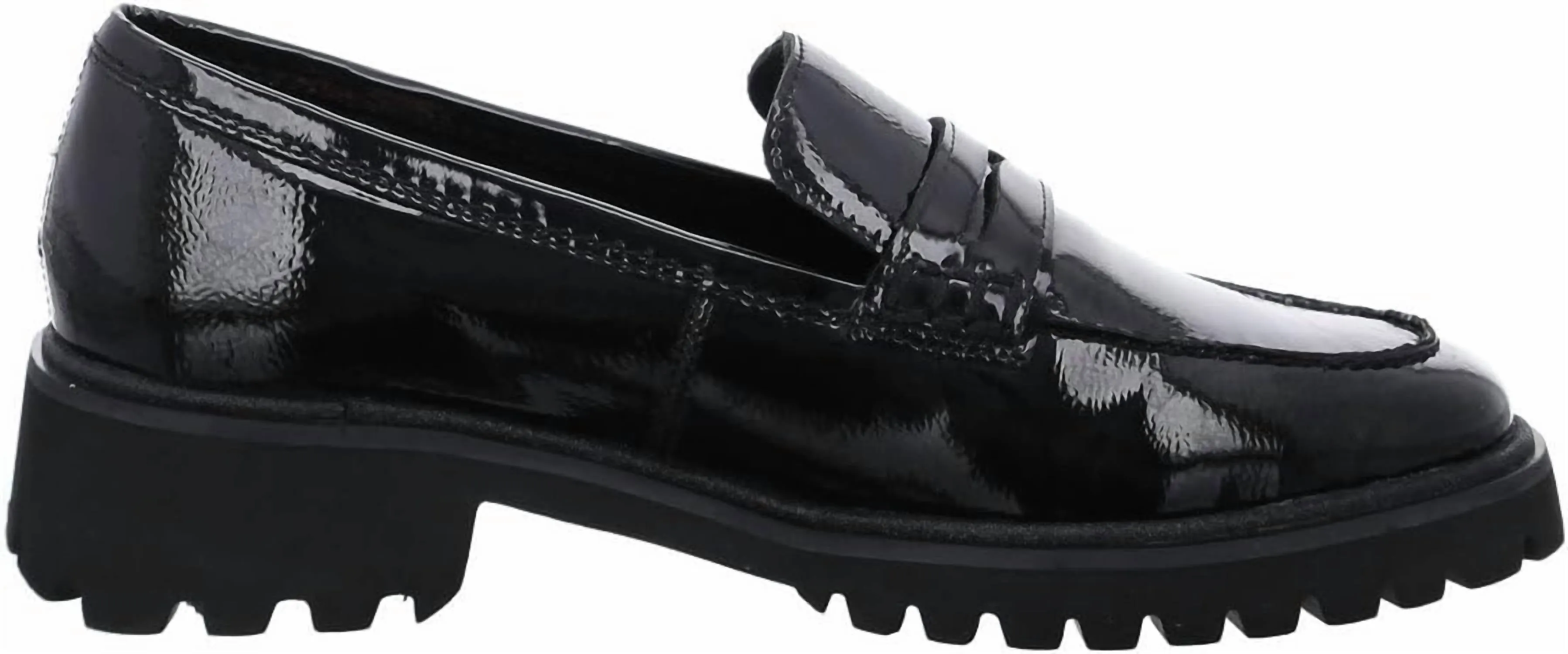 Women's Karina Loafer In Black Patent