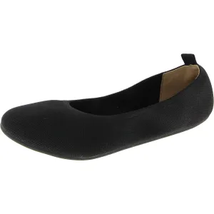 Womens Knit Padded Insole Ballet Flats