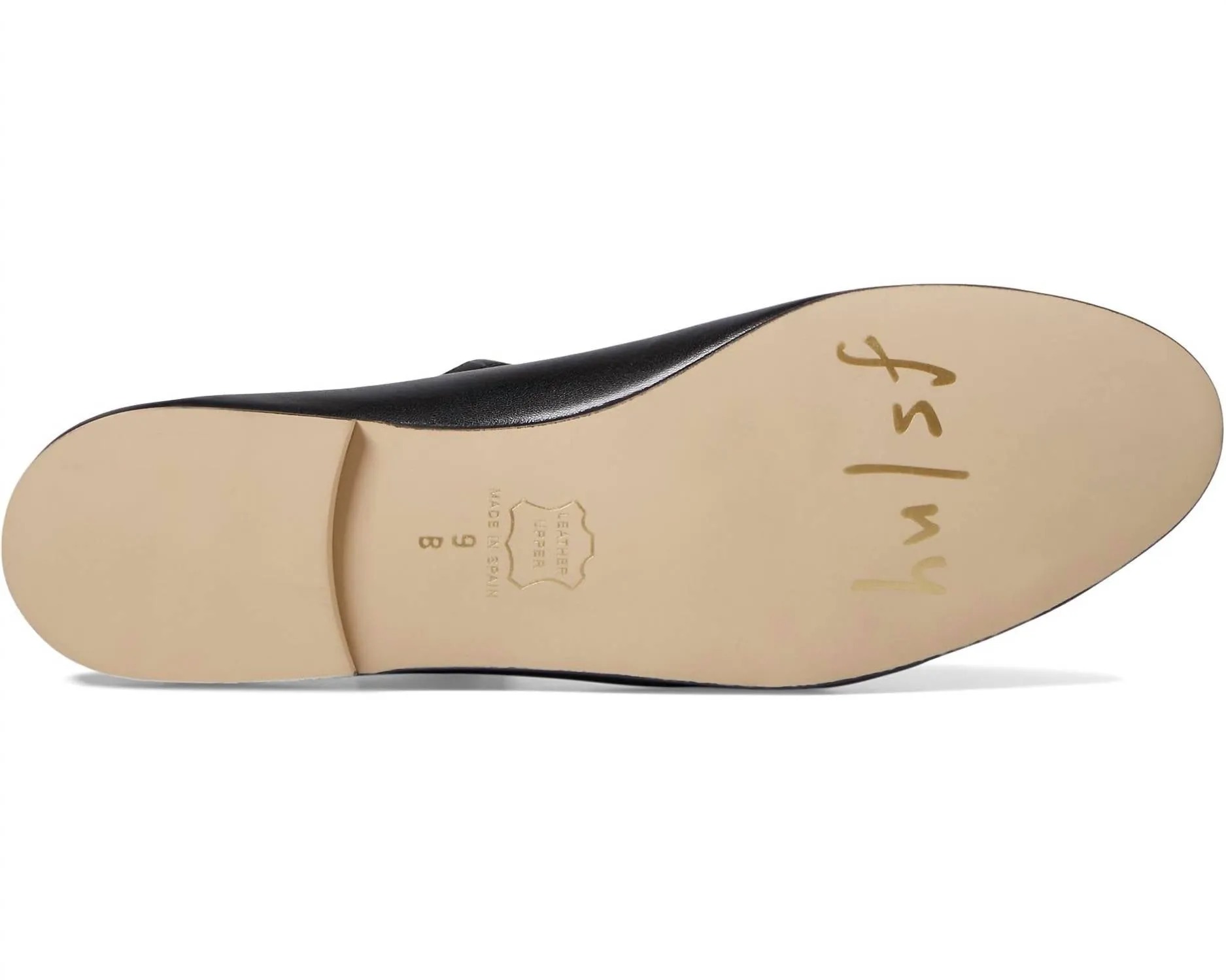 Women's Lacey Flat Strap Shoe In Black